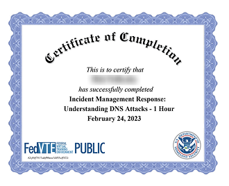 CREST PSA Certificate