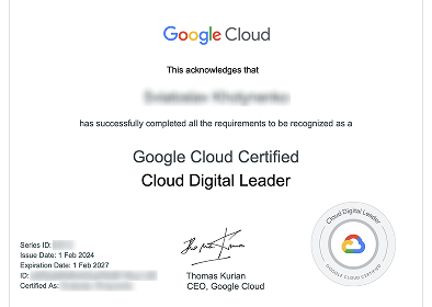 Cloud Digital Leader